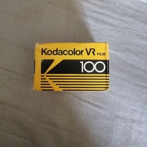 Kodak Kodacolor VR film 100 12exp‎ 35mm exp.01/1985
